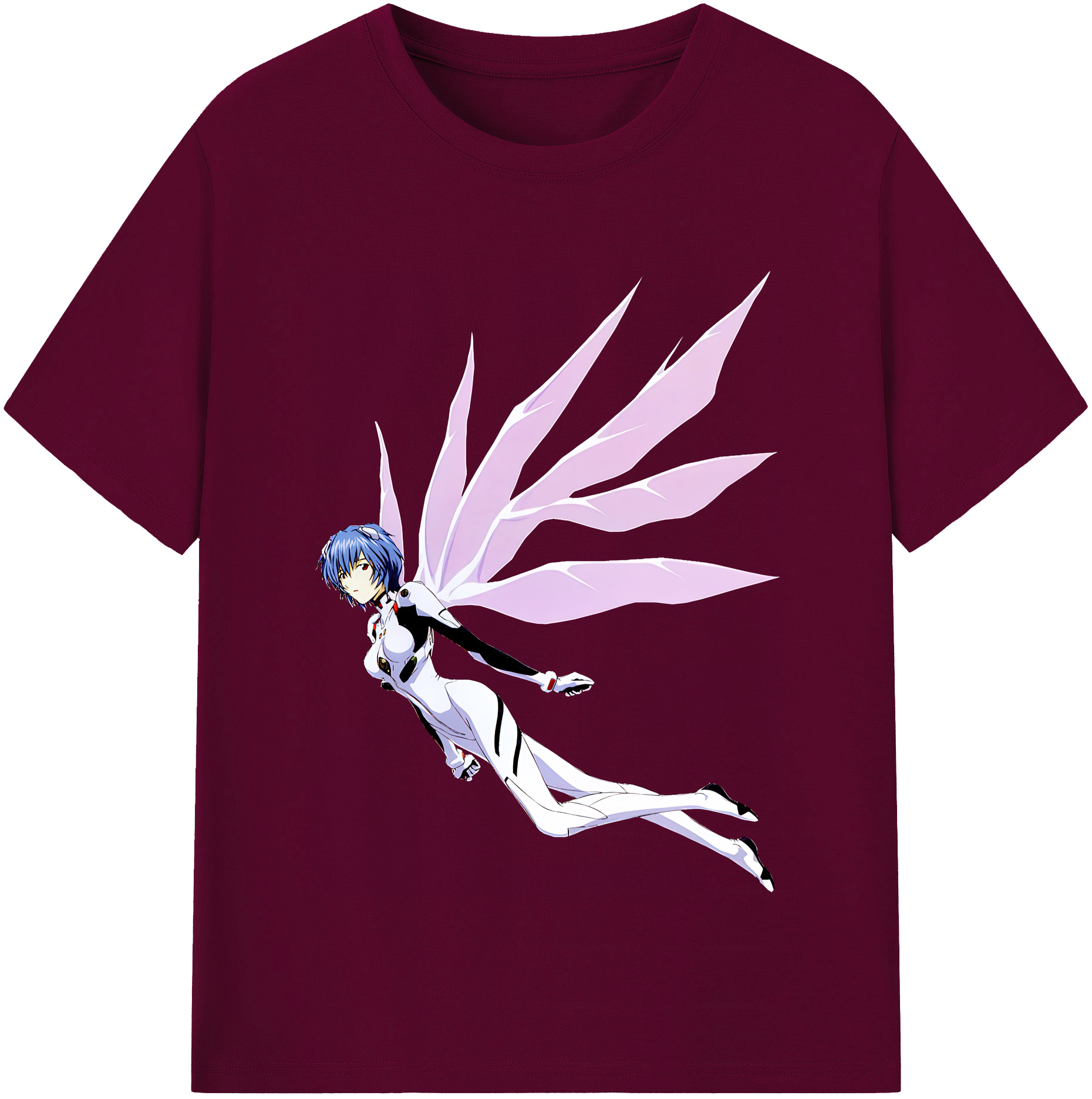 （画像用） EVA 新世紀エヴァンゲリオン レディースカジュアルプリントTシャツ（綿100％）